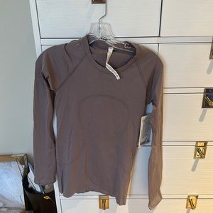 Light purple Lululemon long sleeve